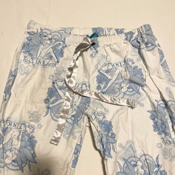 Disney Fairies Tinkerbell Pajama Bottoms Womens Size XL Whimsical Fairy - Picture 2 of 16